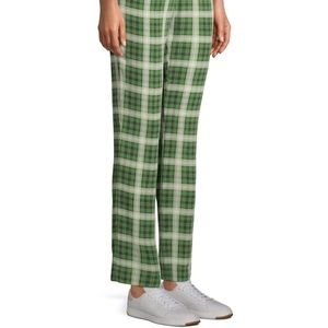 Green Plaid Silk pants from Marc Jacobs